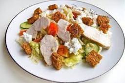Салат с куриной грудкой гриль (200 грамм)